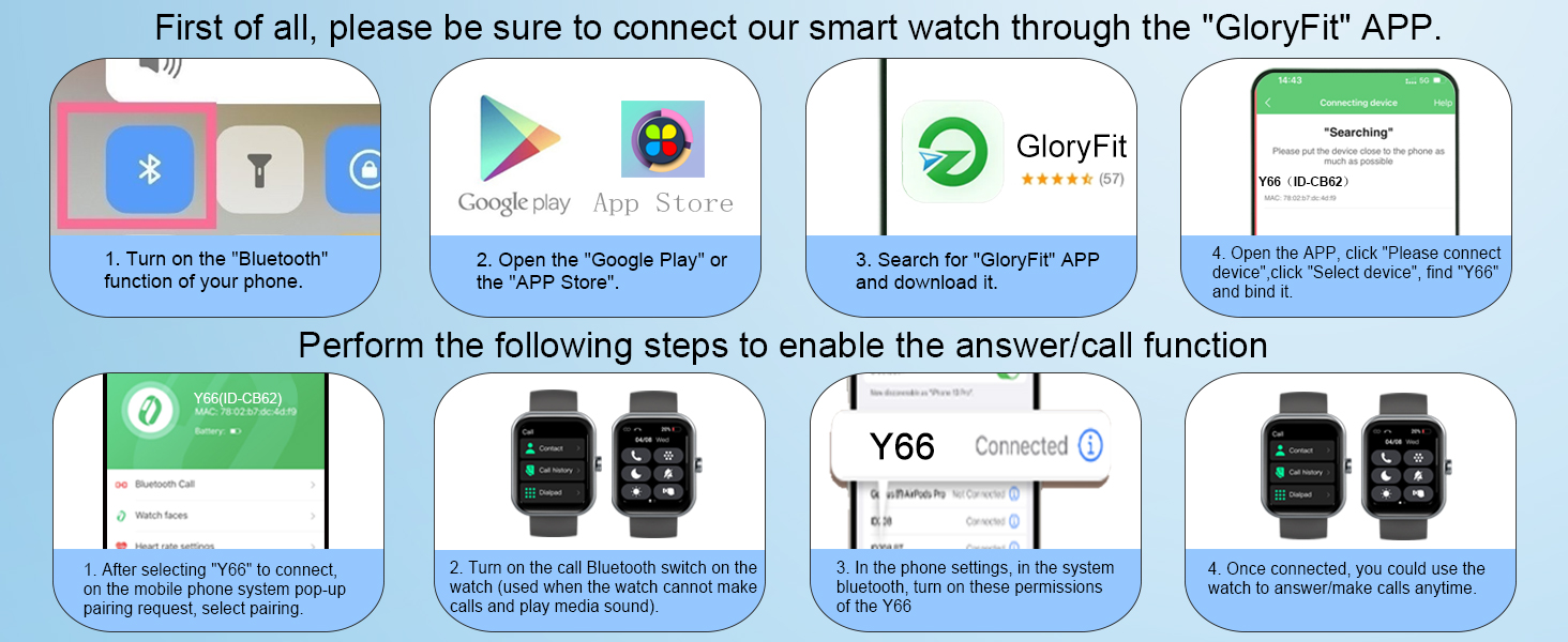 smart watch for iphone compatible