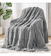 Sherpa Fleece Adult Weighted Blanket Great for Sleep, 15 lbs Dual Sided Soft Fuzzy Heavy Blankets...