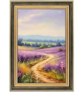 Golden State Art,8x12 Ornate &amp; Antique Photo Frame for 8x12 Picture, Real Glass Wall Display, Col...