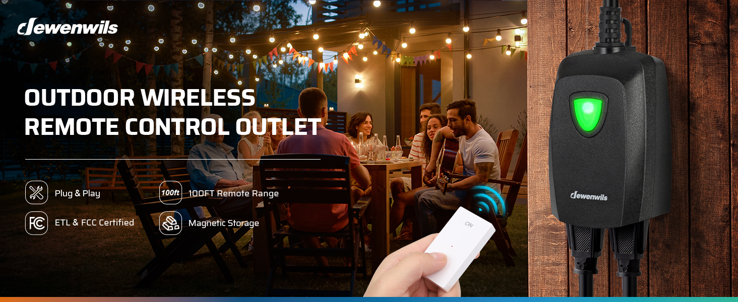 OUTDOOR REMOTE OUTLET