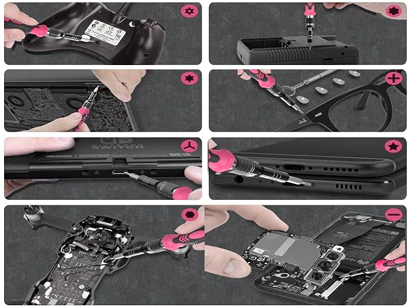 switch screwdriver set,switch tool,switch tool kit,switchdriver,tool switch,triwing screwdriver wii