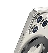 Itramax Dual Magnetic Ring Phone Stand for iPhone 16,Aluminium Phone Holder,Magnetic Phone Stand ...