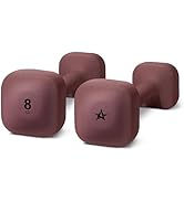 Yes4All Square Neoprene Dumbbell Set for Women/Men, Workout Hand Weight Dumbbells Set of 2, 2lb -...