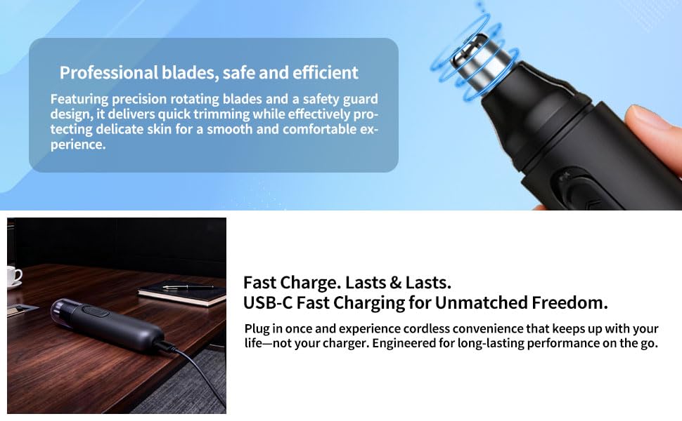 GERY Ear and Nose Hair Trimmer Clipper -2