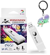 Brook Wingman FGC2 Converter with Keychain-Arcade Joystick Adapter Gamepad for PS5 &amp; PC, Supports...