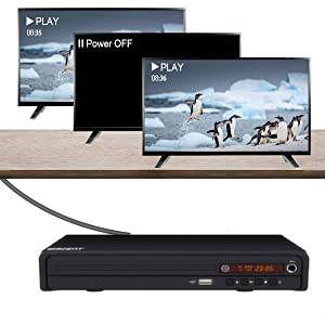 USB DVD Player MP3 CD Player for tv