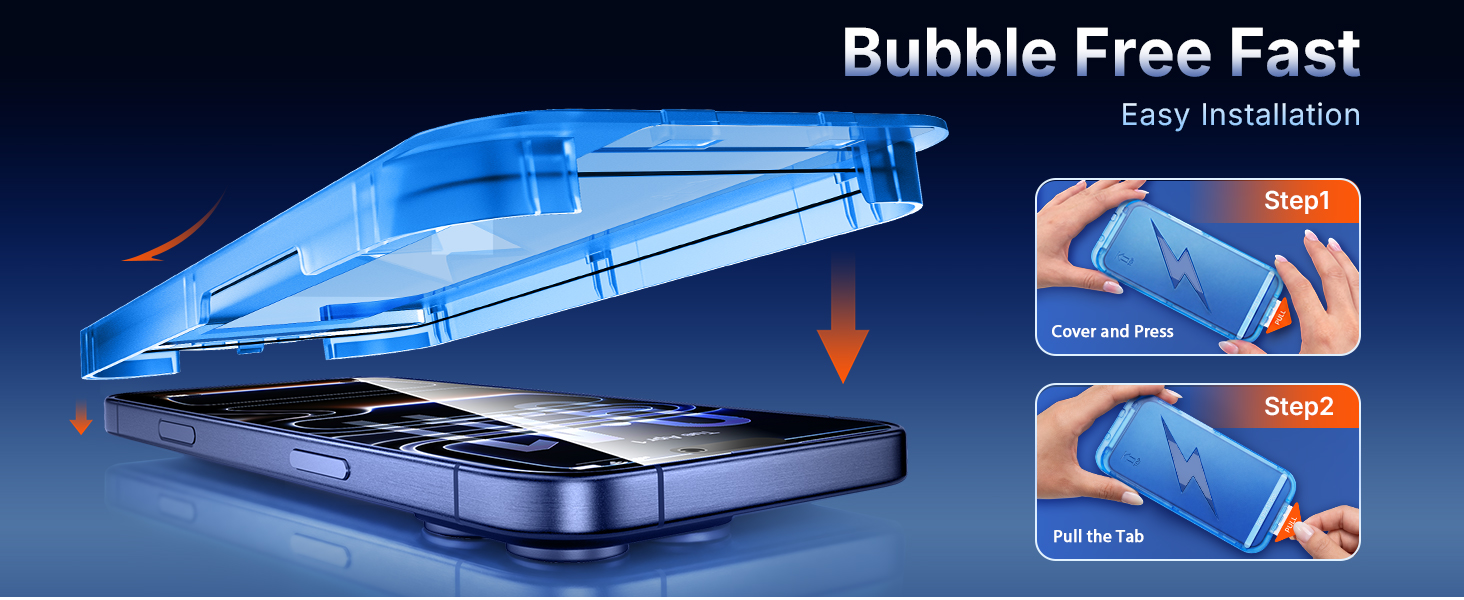 easy install screen protector