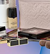 NISHEL Large Double Layer Travel Makeup Bag Women, Large Cosmetic Case, Organizer for Travel-Size...