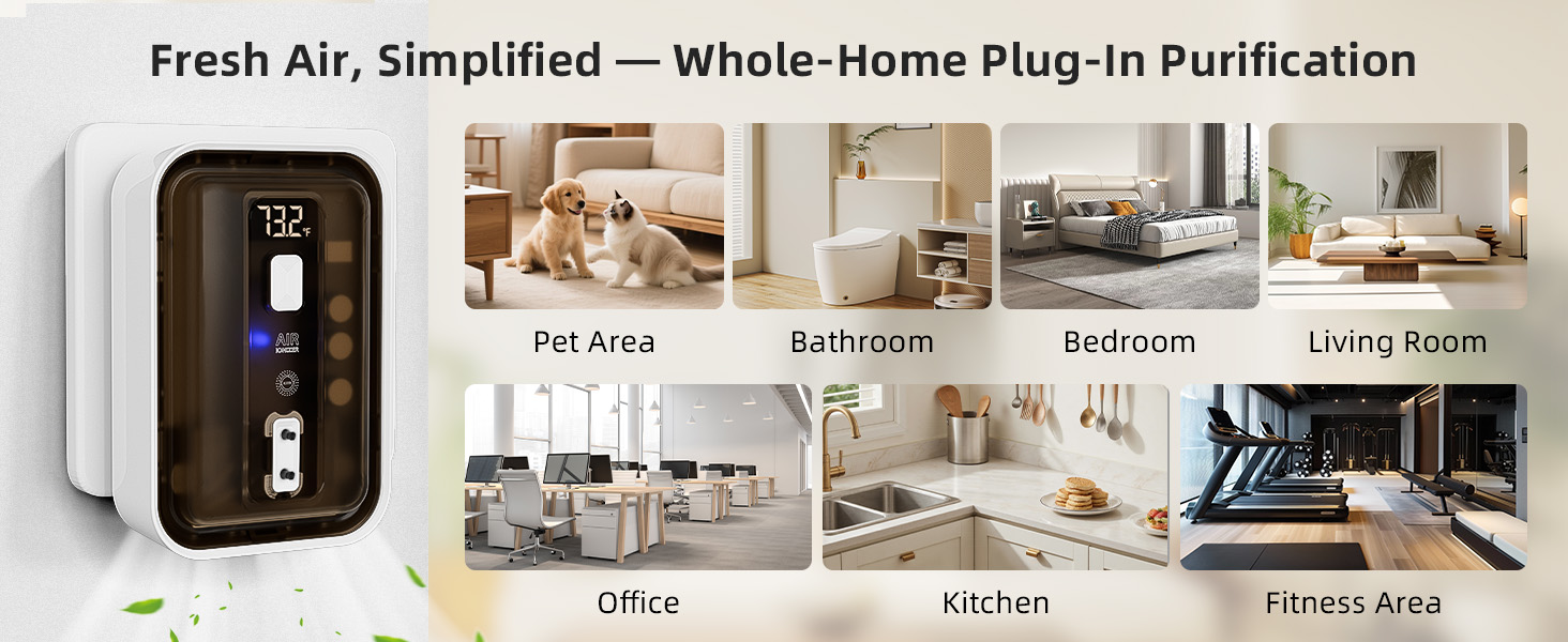 &amp;#34;Fresh Air, Simplified — Whole-Home Plug-In Purification&amp;#34;
