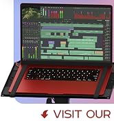 Projector Tripod Stand, Height Adjustable 27" to 62" &amp; Floor Projector Stand, Portable Laptop Sta...