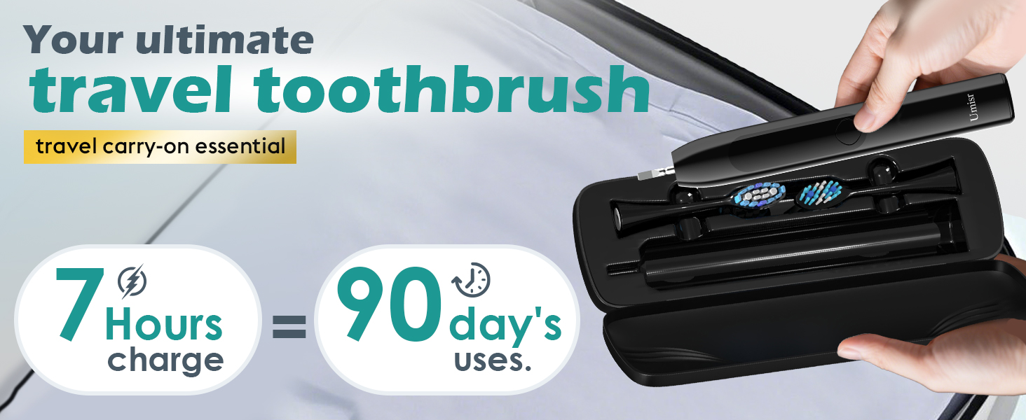 travel electric toothbrush