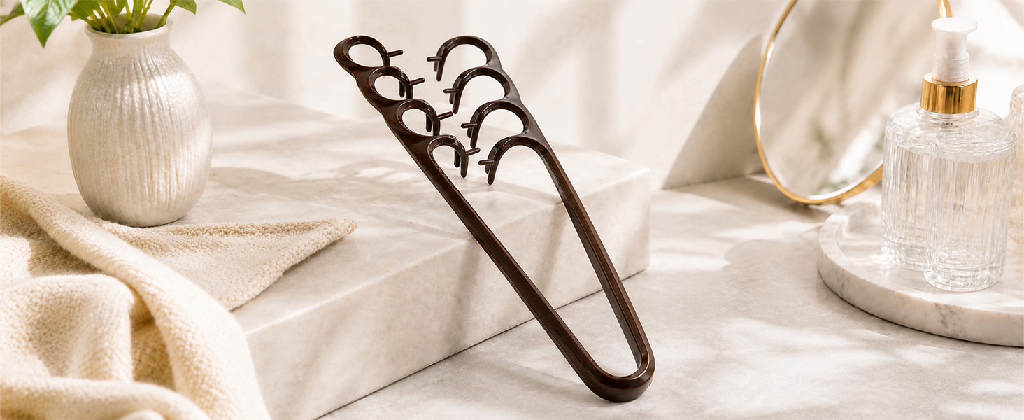 Fluffy texture styling comb