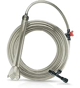 AQQA Aquarium Water Changer Kit,Multifunction Fish Tank Siphon Gravel Vacuum Cleaner,Universal Wa...