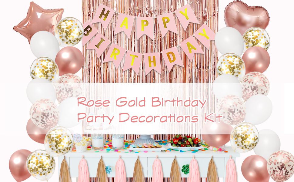 birthday decorations for women