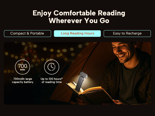 reading light for book 