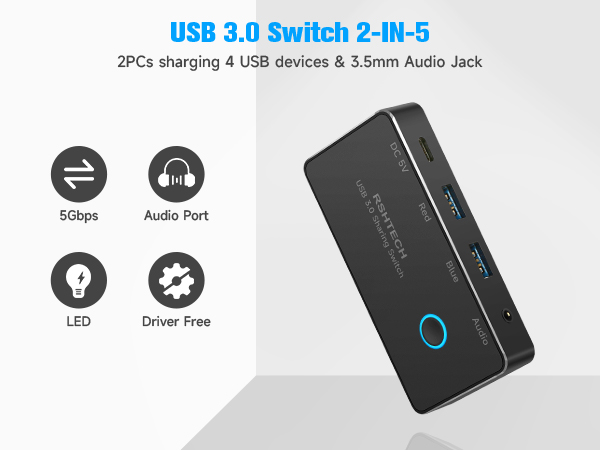 usb 3.0 port hub switch