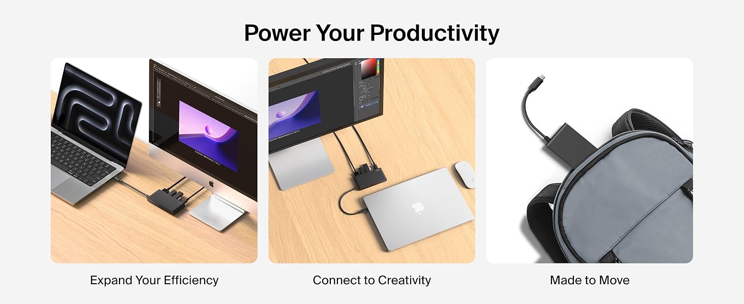 Belkin Connect 5-Port USB-C Hub with 4K HDMI