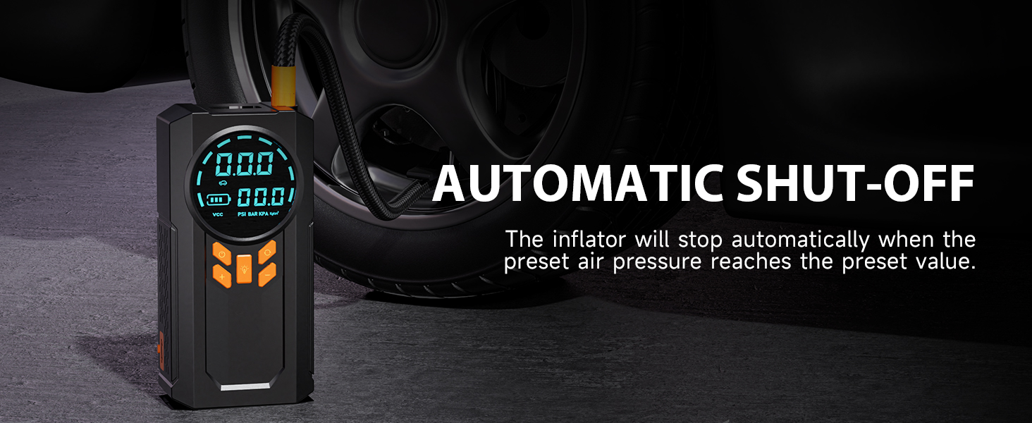 car jump starter with air compressor