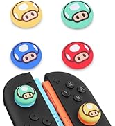 TIKOdirect Thumb Grip Caps Compatible with Switch 2/ Switch 2 Pro Controller, Silicone Joystick C...