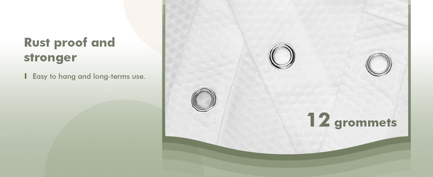 rust proof metal grommets long terms use