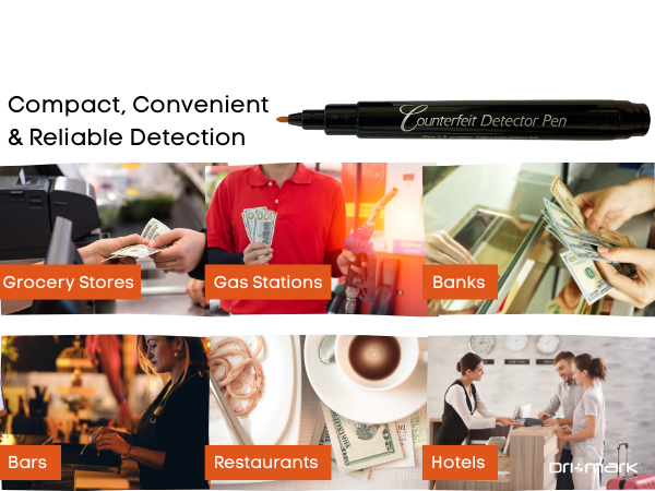 Counterfeit detection Currency detector pen Counterfeit bill pen UV counterfeit pen marker Money