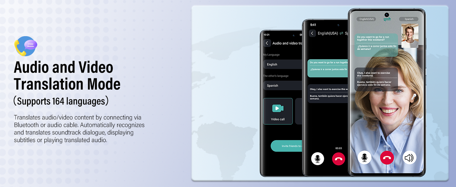 AI Language Translation Headphones