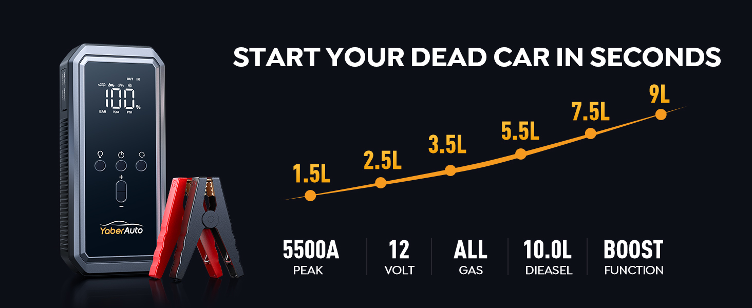 jumper cables jump box car battery jumper starter portable jump starter jump pack car jumper