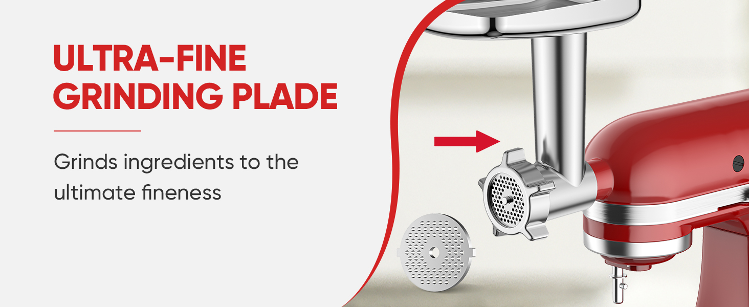 Meat Grinder Attachment for KitchenAid Stand Mixer