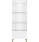 Donext 3-Tier Kids Bookshelf, Display Cabinet, Toy Organizers and Storage with Anti Tipping Setti...