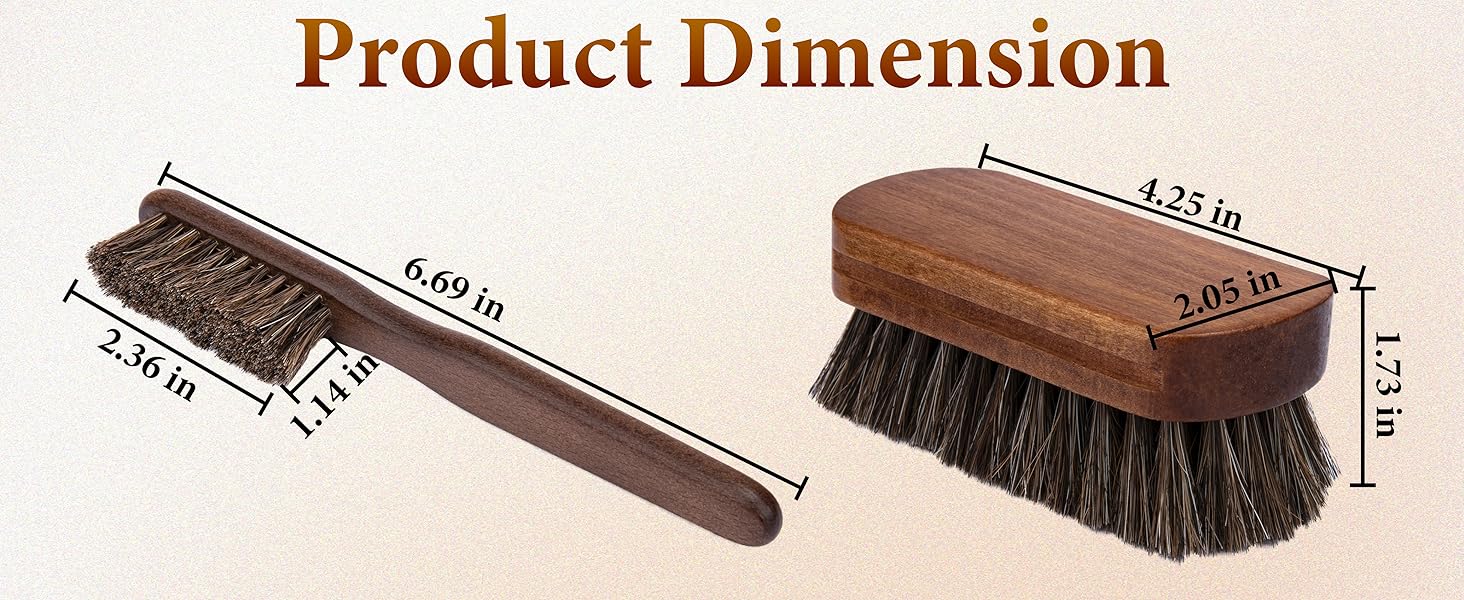 Leather Brush Car Detailing