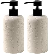 Haocoott Soap Dispensers 340mL 11 OZ, 2 PCS Luxurious Hand Dish Lotion Shampoo Soap Dispenser Jar...