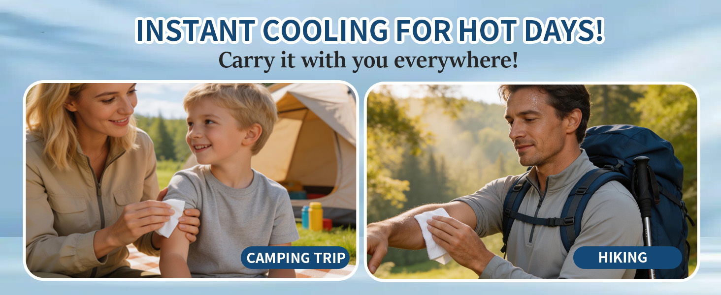 Disposable Cooling Wipes