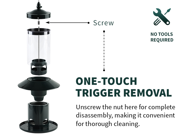 Squirrel-Proof bird feeder