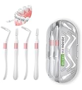 LIAMOSS Orthodontic Flossers for Braces,Ortho Dental Floss Picks,Braces Flossers for Adults Clean...