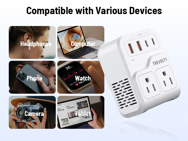 2000W European Travel Plug Adapter