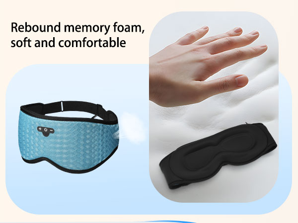 sleep mask with headphones