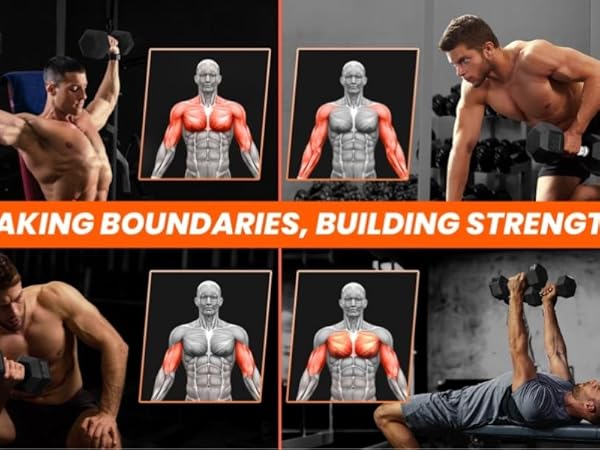 pound dumbbells set of lb weights lbs weight dumbbell grip rubber hex