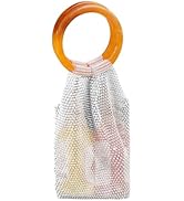 Stylish Wine Bags,Mesh and Embedded Crystal Elasticated Wine Bag Bottle Champagne Beer Gift Bags ...