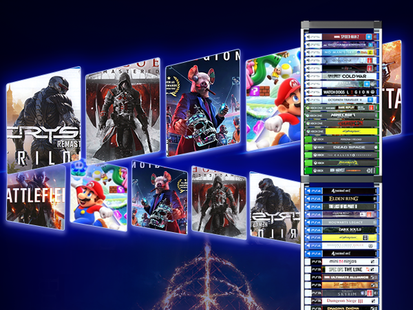 Video Game Storage Tower