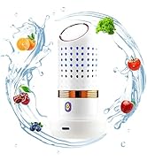 MEHIDFY Fruit and Vegetable Washing Machine, USB Rechargeable Fruit Cleaner Device, Aqua Pure Pur...