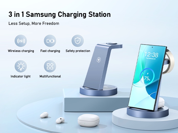 3-in-1 samsung wireless charger