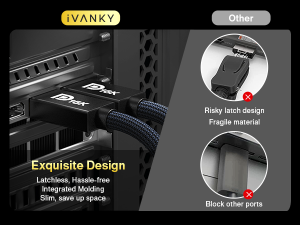 16k display port cable 6 feet