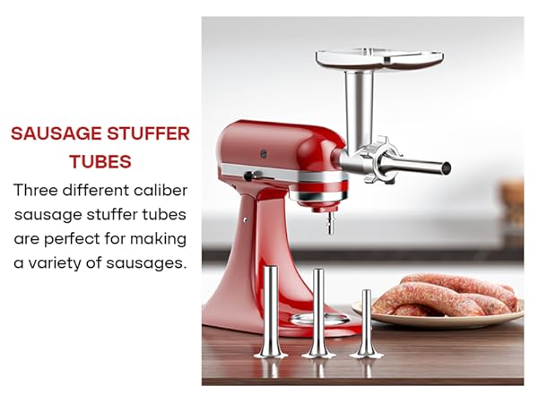 Metal Meat grinder attachment for KitchenAid Stand Mixers