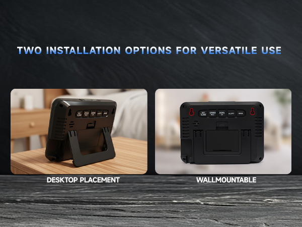 Digital Wireless Rain Gauge Outdoor,