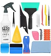 NEWISHTOOL Window Film Application Kit Car Tint Installation Tools with Spray Bottle PPF Squeegee...