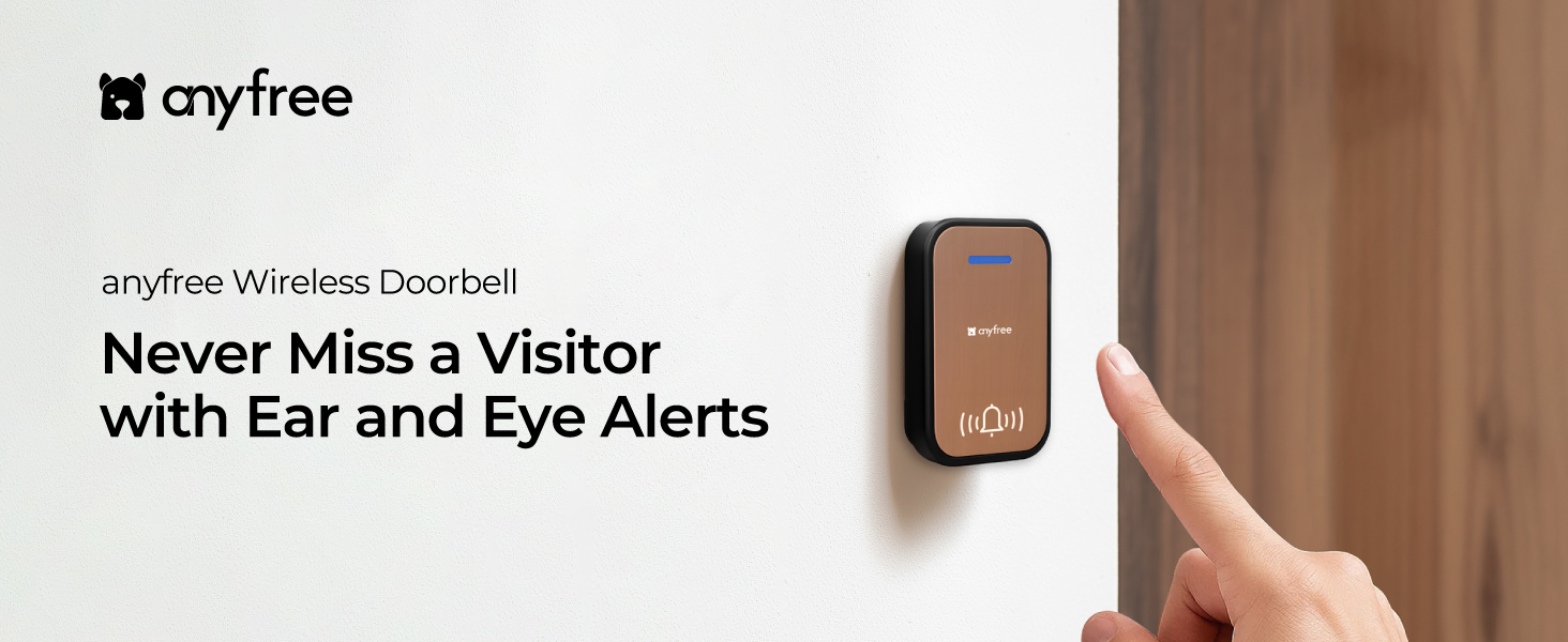 wireless doorbell with chime