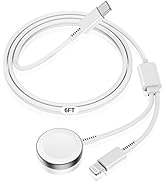 for Apple Watch Charger Cable USB C, [MFi Certified] Magnetic for iWatch Charger Cable Fast Charg...