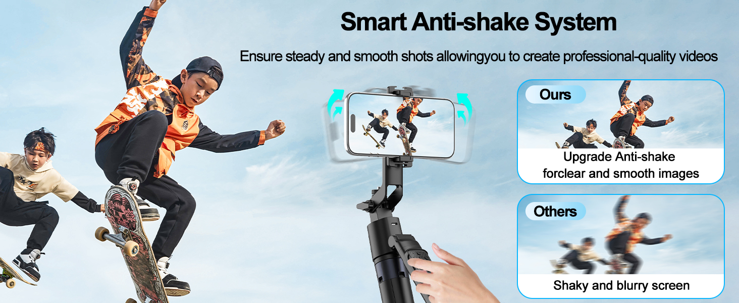 Auto Face Tracking Gimbal Tripod