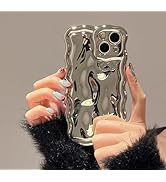 silvery case 3D case Electroplate Plating case Meteorite case bubble case wavy case cute case