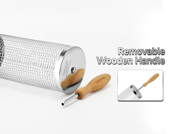 Removable Wooden Handle